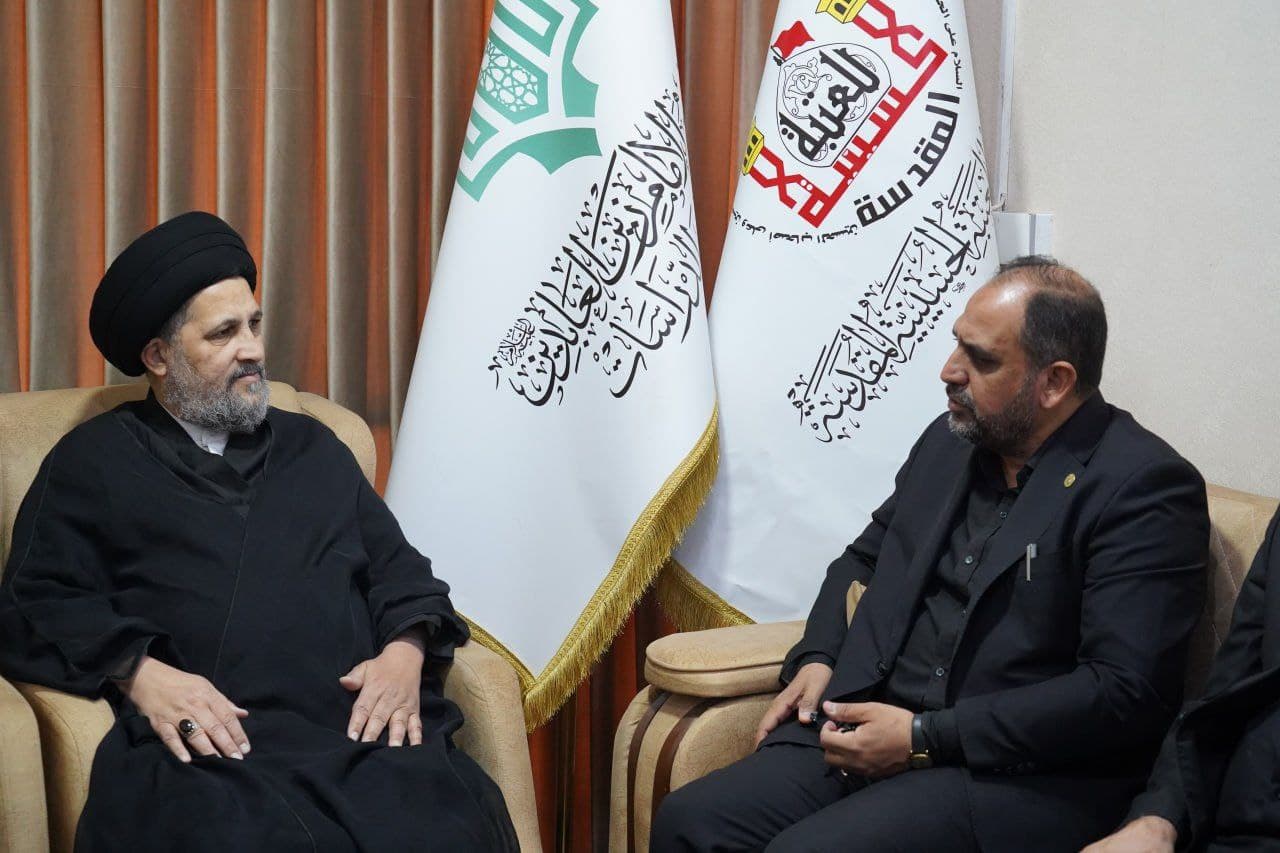 مؤسسة الإمام زين العابدين (ع) للبحوث والدراسات تستضيف رئيس هيئة التعليم التقني في العتبة الحسينية المقدسة للاطلاع على مشاريع دعم الطفولة والشباب.