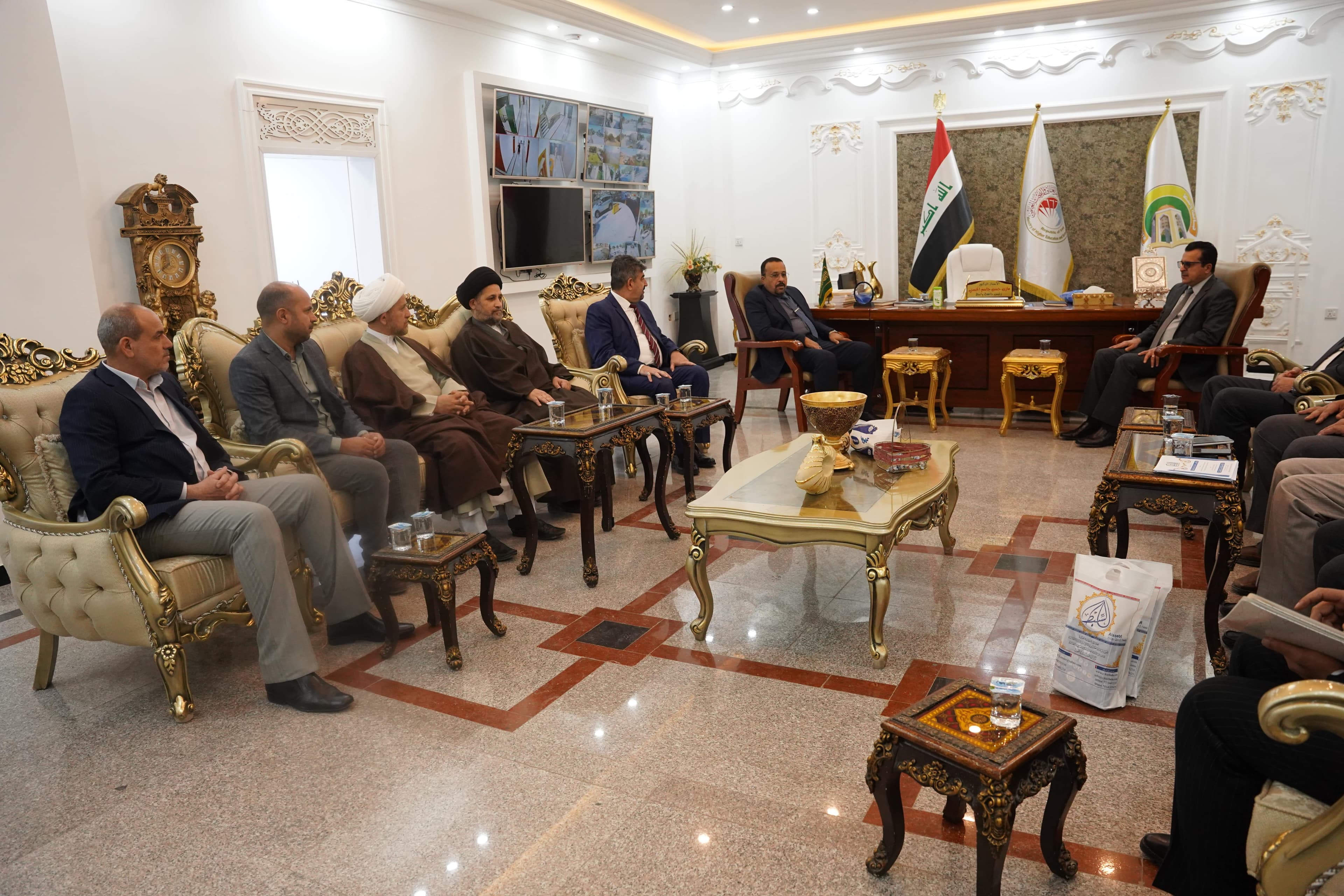 زيارة جامعة واسط للتحضير للمؤتمر