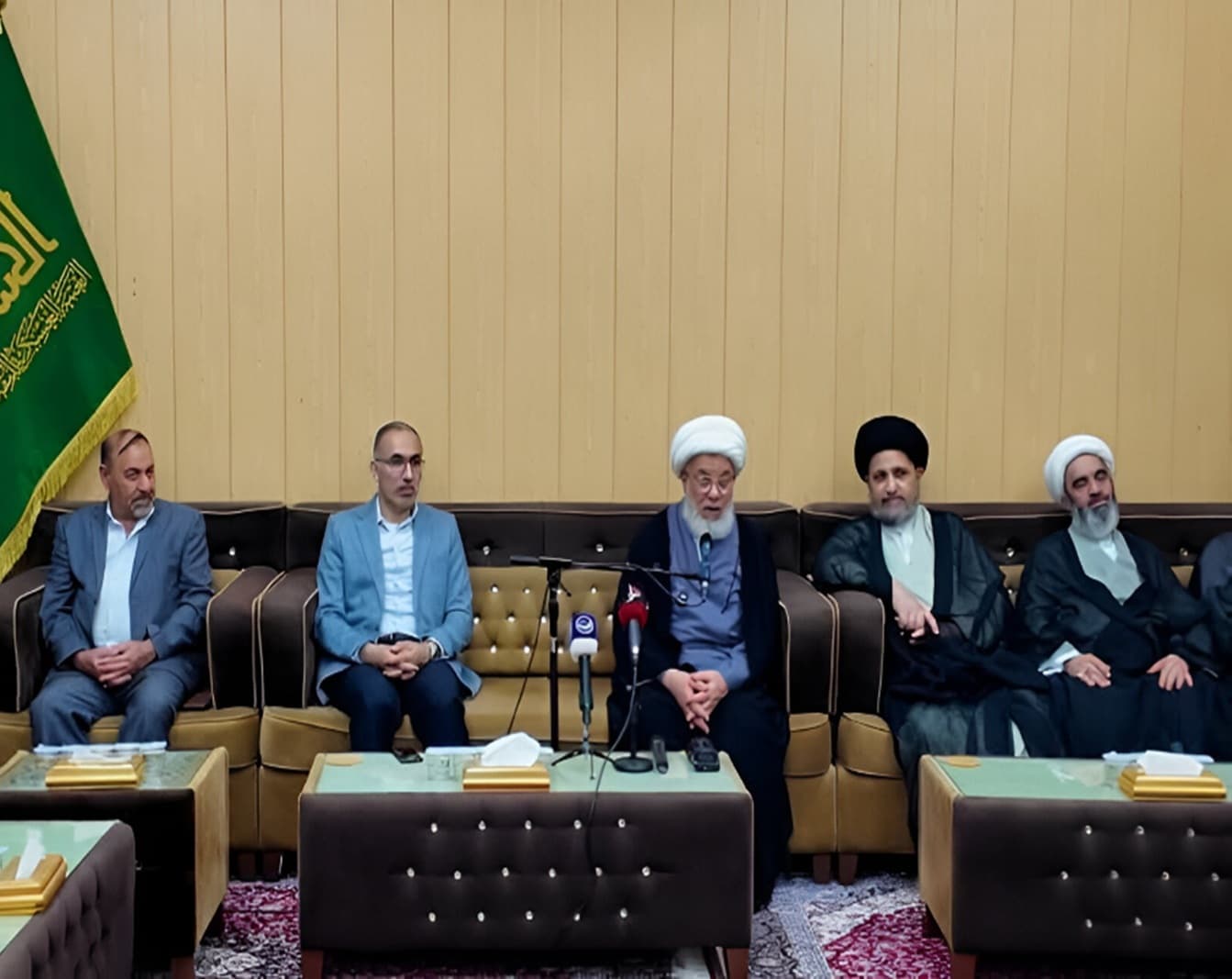 زيارة ممثل المرجعية الدينية العليا سماحة الشيخ عبد المهدي الكربلائي الى سامراء وبغداد